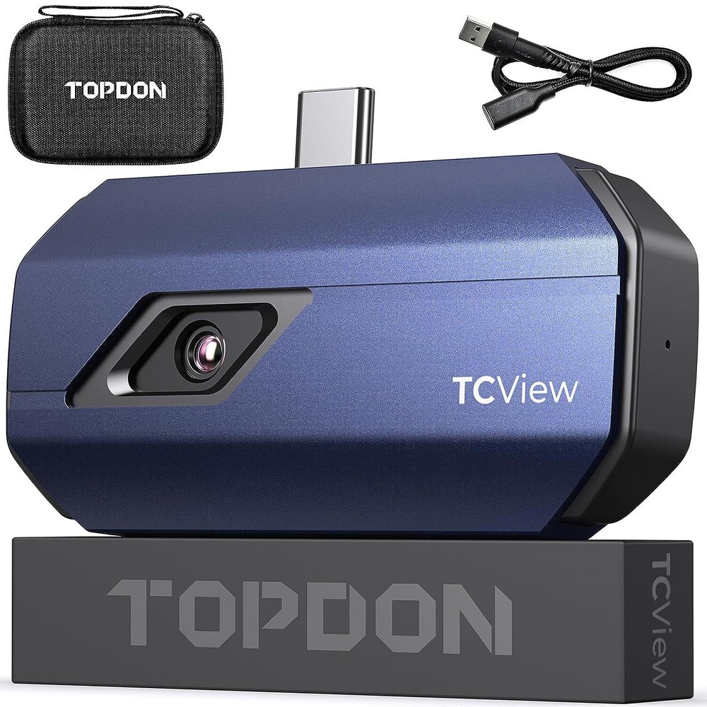 Thermal Imaging Camera External Infrared Thermal Imager for Android USB-C TC001