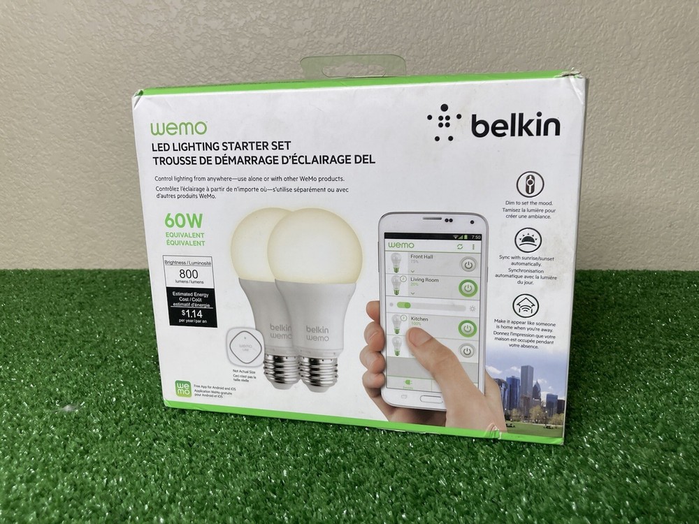 belkin wemo light bulb