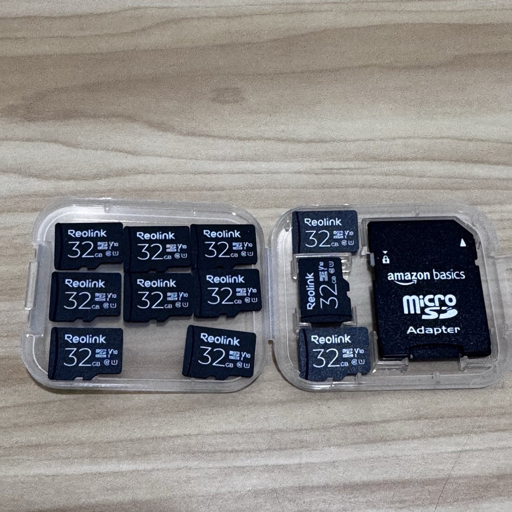 11 Class 10 Micro SD HC Memory Card Reolink Security Camera 32GB Micro SD Adapt