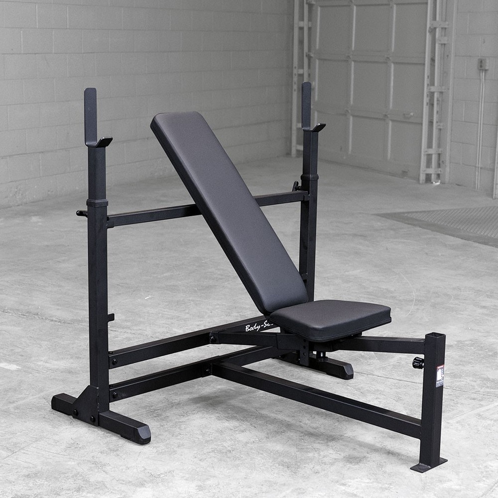 Body Solid GDIB46LP4 Power Center Combo Bench Package