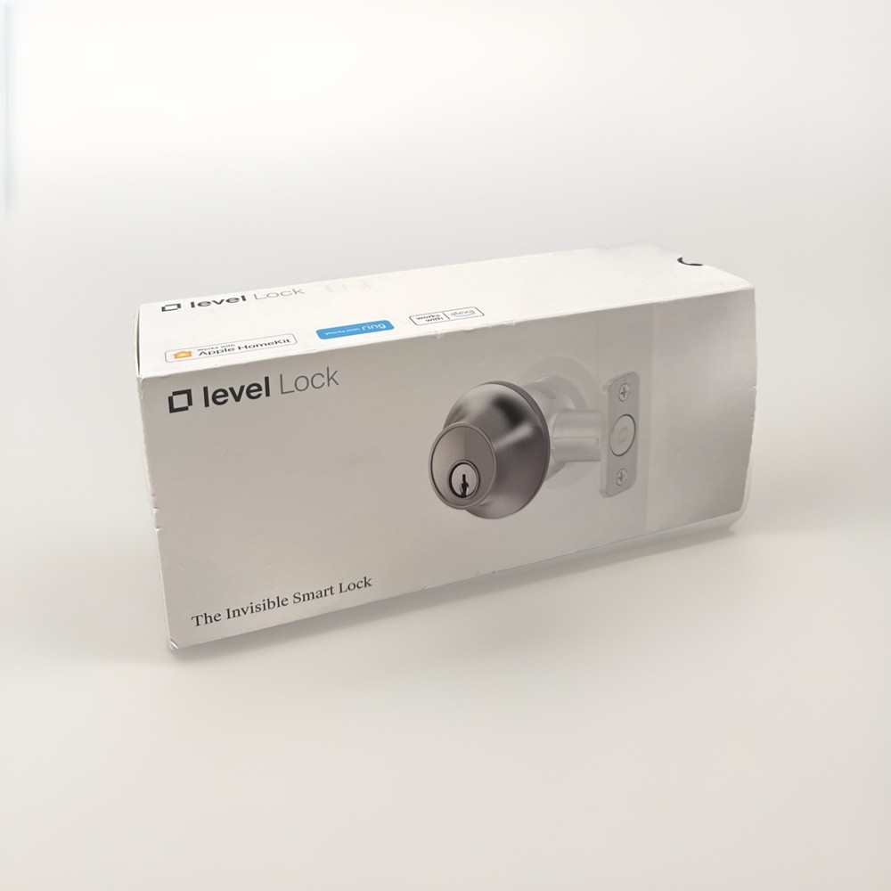 Level Lock Smart Lock - Previous Model - Matte Black-A159