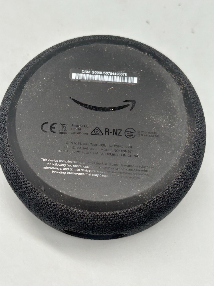 Amazon Echo Dot 3rd Gen (C78MP8) Unit Only No Power Cord - Tested