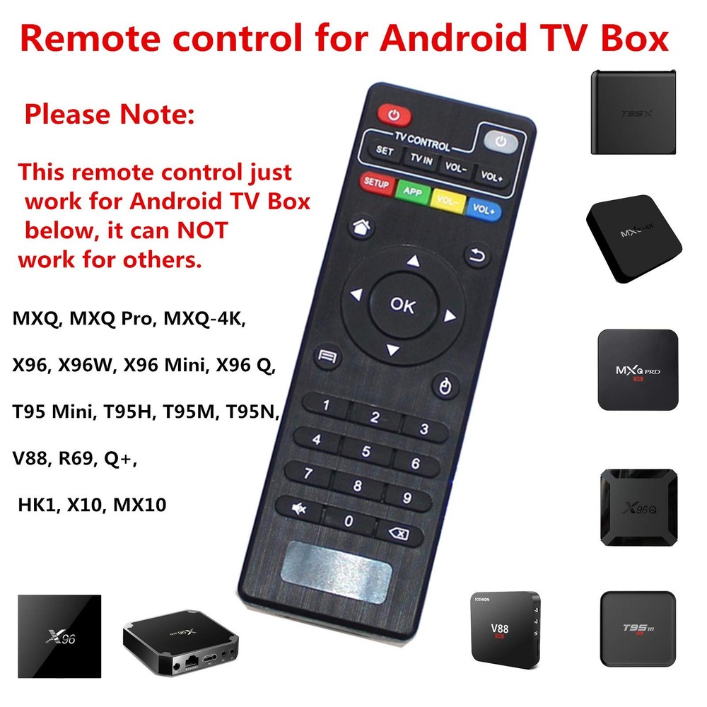AEISVIK Original Replacement Remote Control Controller for Android TV Box A