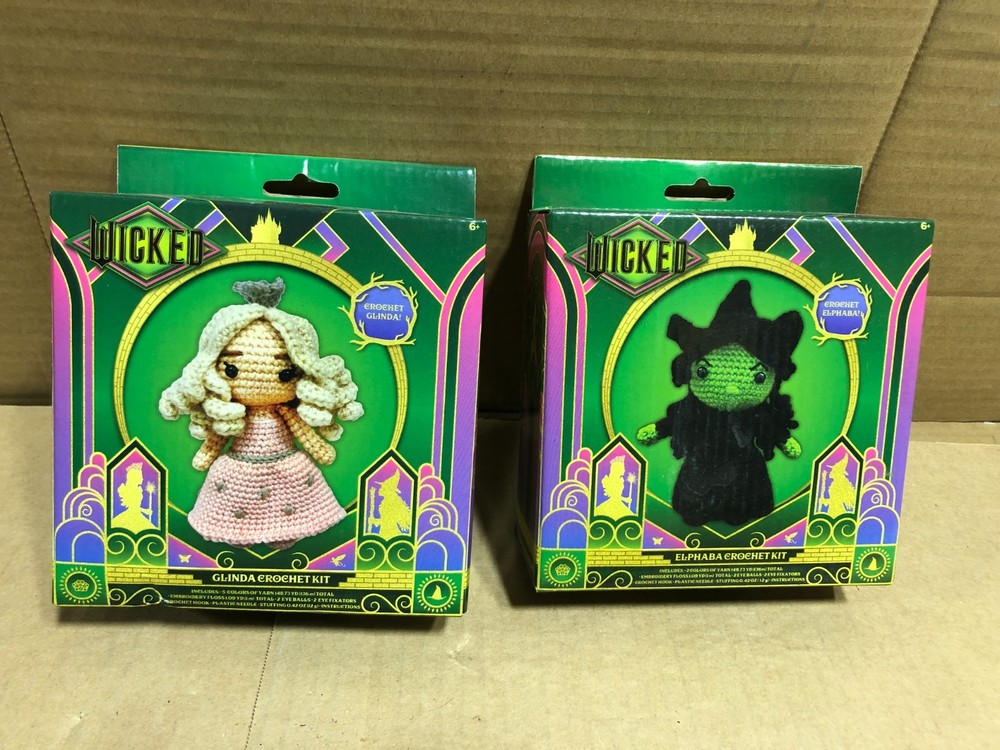 Wicked Crochet Kit Bundle - Glenda & Elphaba