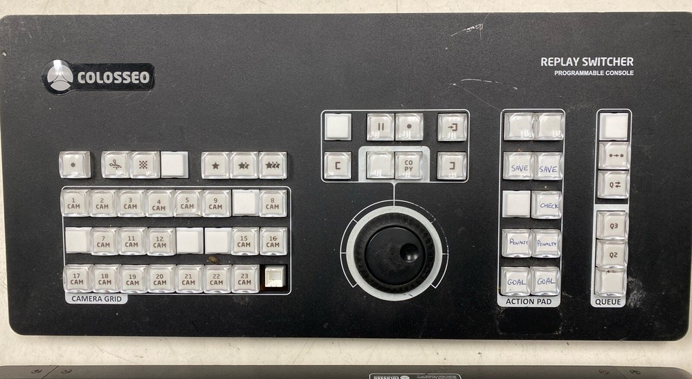 Colosseo Director Switcher Programmable Console w/replay switcher