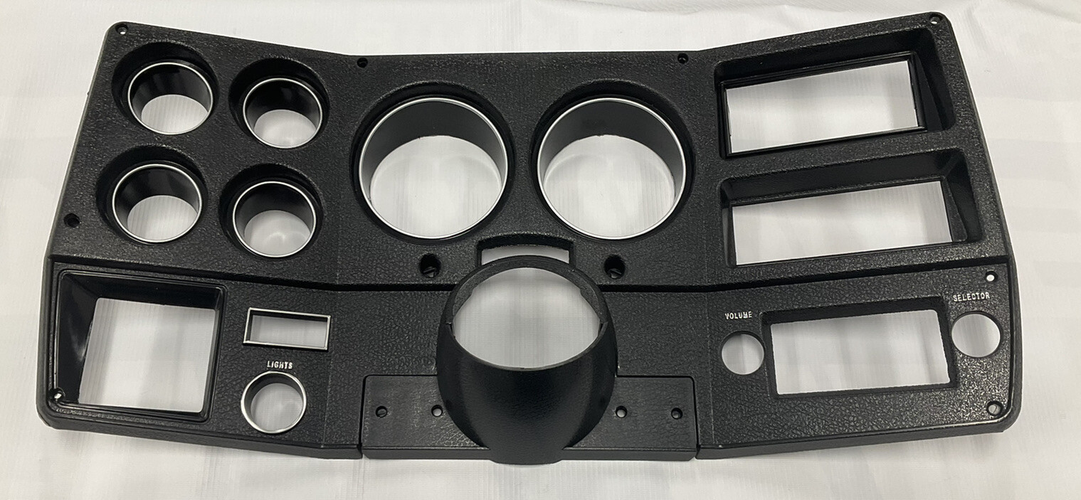1975 1976 1977 CHEVROLET GMC C10 C20 BLAZER K5 GAUGE INSTRUMENT BEZEL WITH A/C