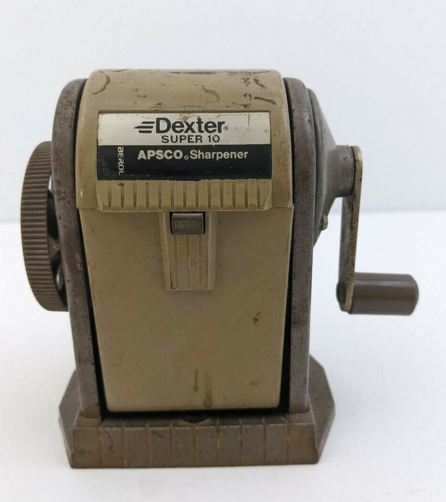VINTAGE DEXTER SUPER 10 - APSCO PENCIL SHARPENER