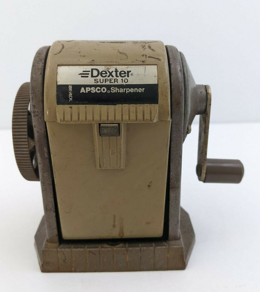 VINTAGE DEXTER SUPER 10 - APSCO PENCIL SHARPENER