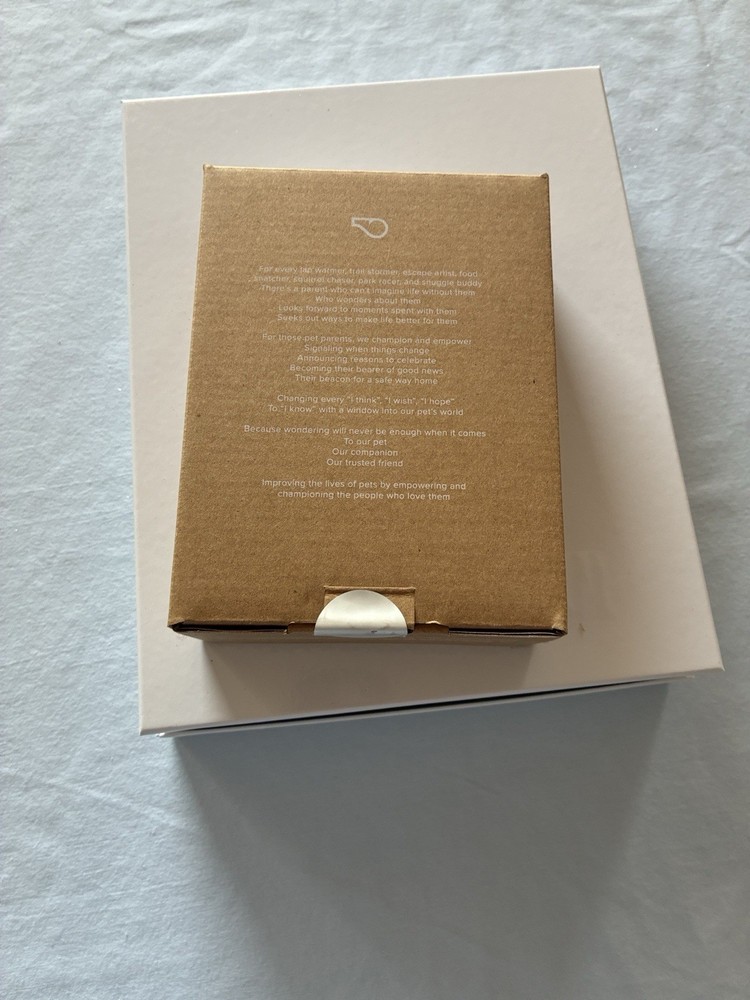 Whistle GO Pet Tracker Device Box for Pets