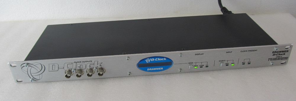Drawmer D-Clock DMS-2 Master Clock Distributor Rack Mountable
