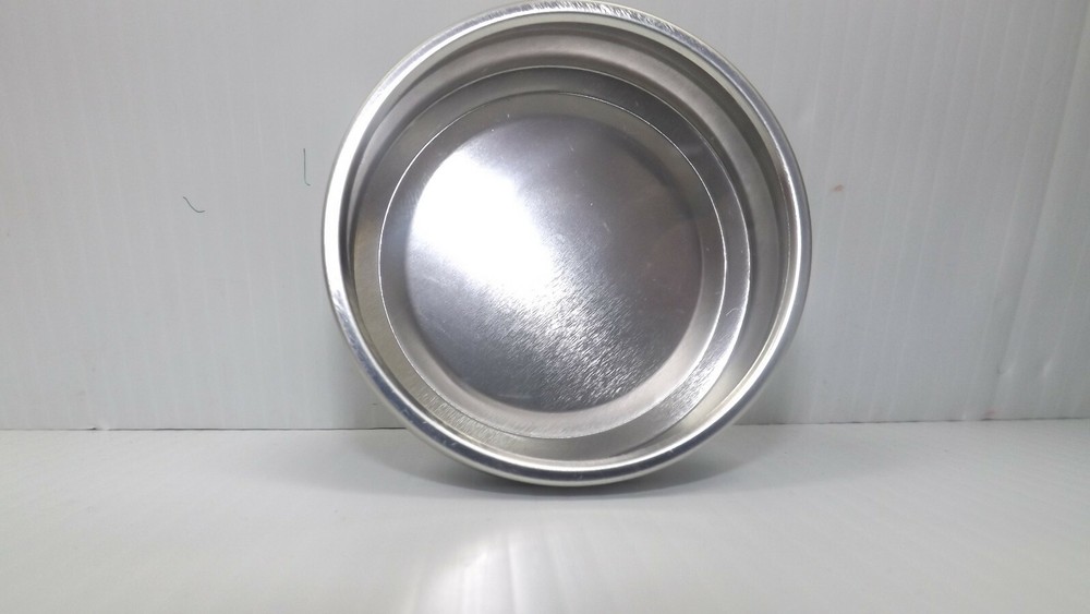 24 - 4 oz. Stackable Shallow Round Tin Cans with Lid / New