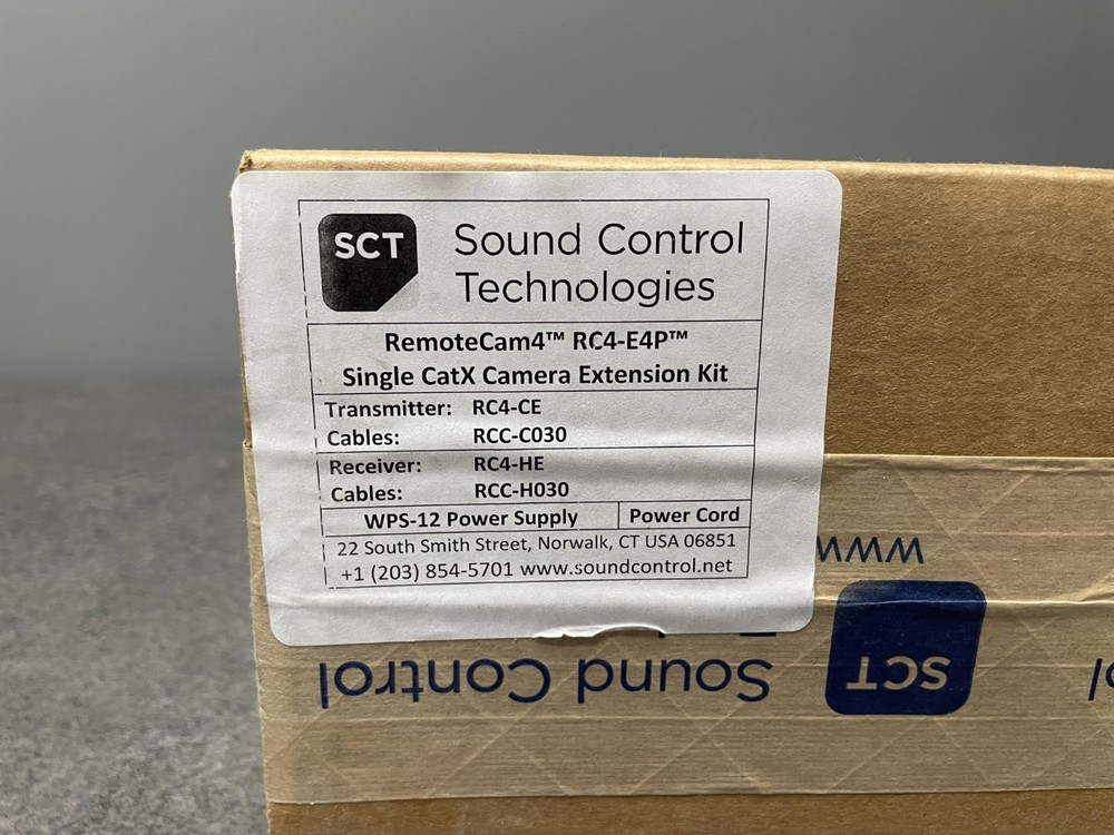 Sound Control Technologies RC4-E4P RemoteCam4 Single CatX Extension Kit