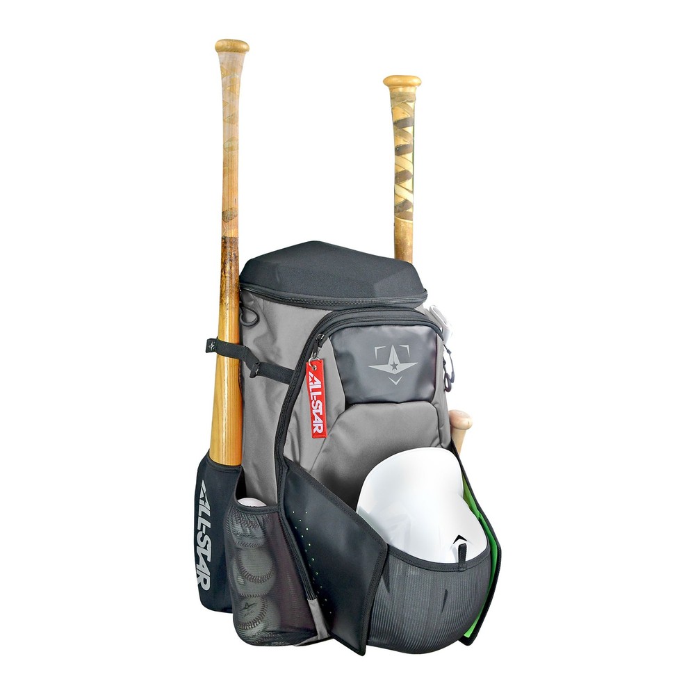 All-Star S7 Elite Baseball/Softball Player Backpack - Graphite