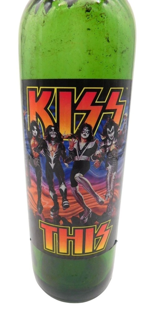 KISS This Collector Wine Bottle 1996 Edition One Celebrity Cellars EMPTY