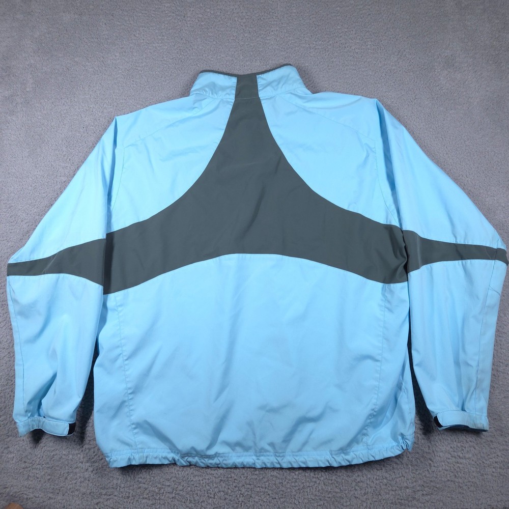Zero Restriction Tour Series Jacket Men's 2XL Light Blue 1/4 Zip Pullover Golf