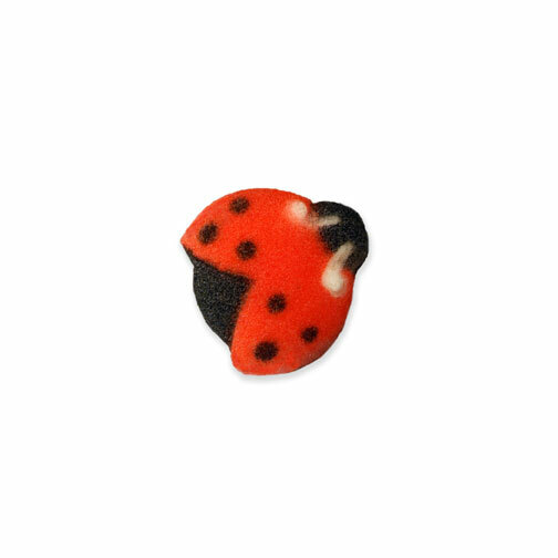Spring  Sugar  Decor - Mini Ladybugs -  Kosher, 12 pk