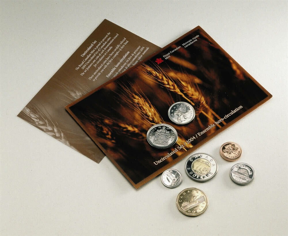 🇨🇦 Uncirculated 2004 P Canadian Coin Set