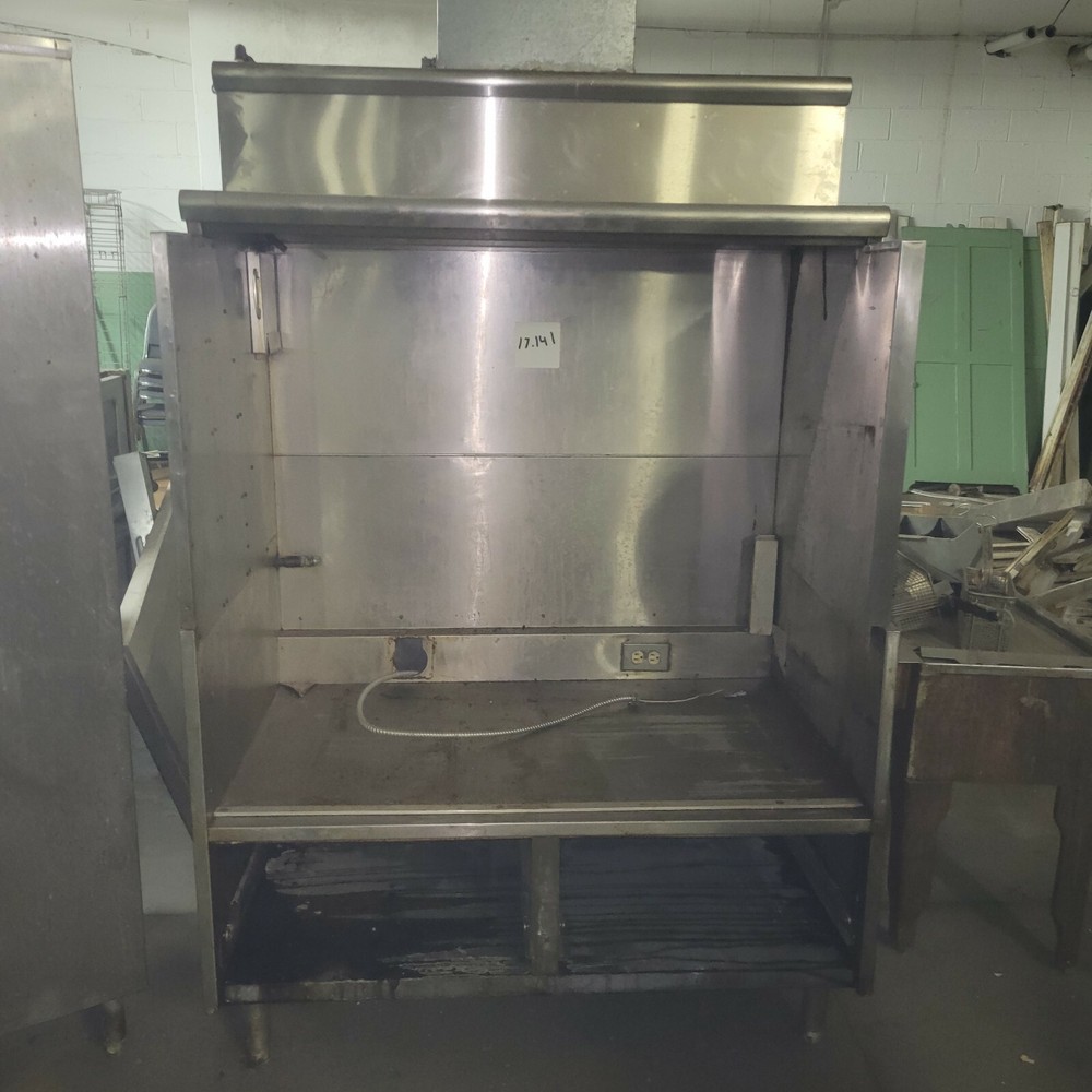 Food Contained Grill hood