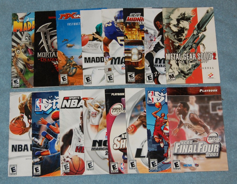 Corvette Sony Playstation 2 Manual (Manual Only)