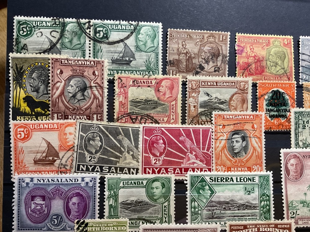 Commonwealth mounted mint or used stamps B3736