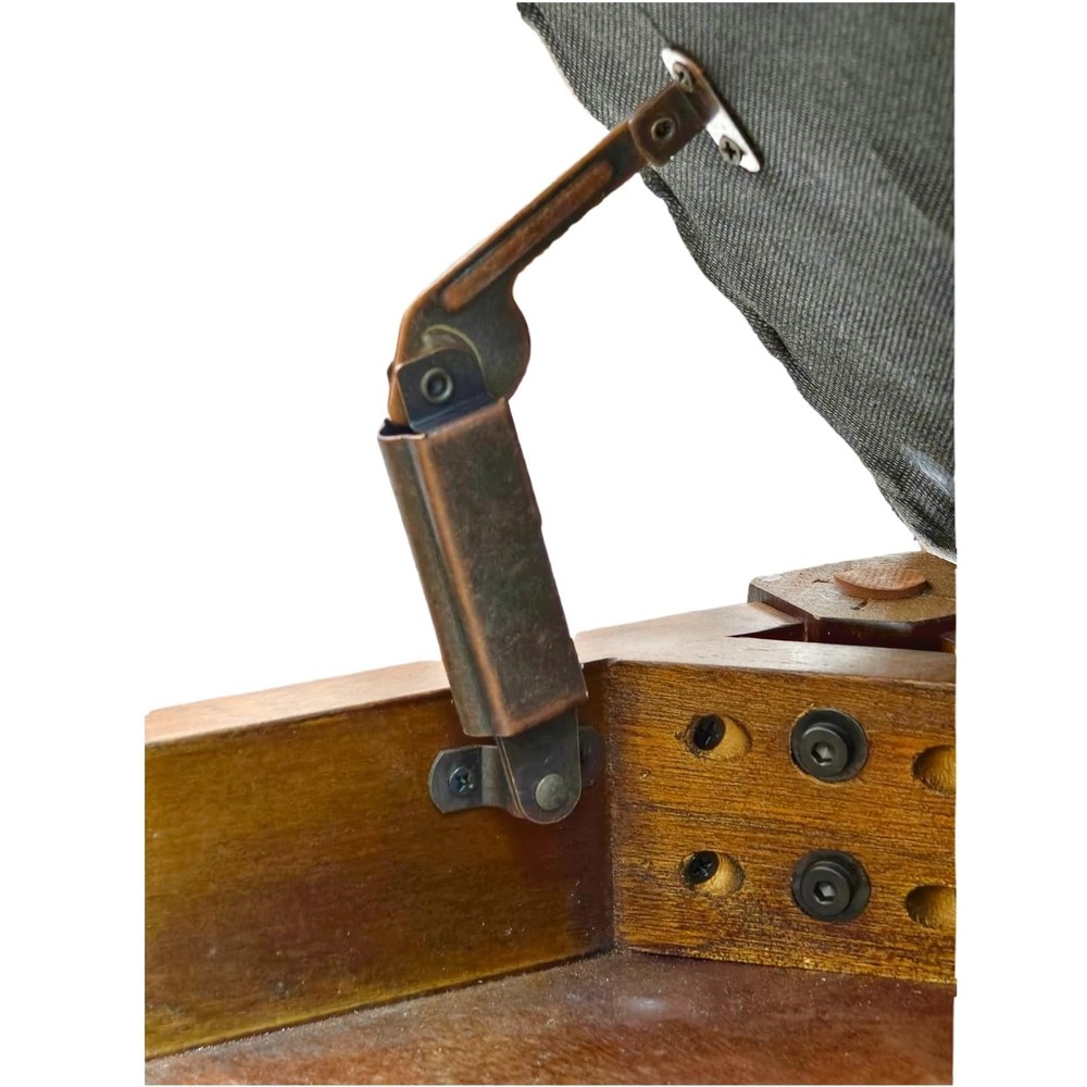 Self-Balancing Lid Support Hinges 1 Pair Left/Right Dark Bronze Tone