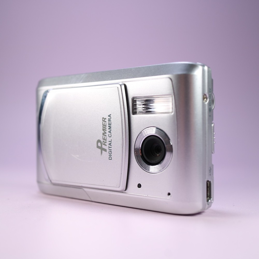 Premier DS-5080 5.0MP Compact Digital Camera Silver Tested