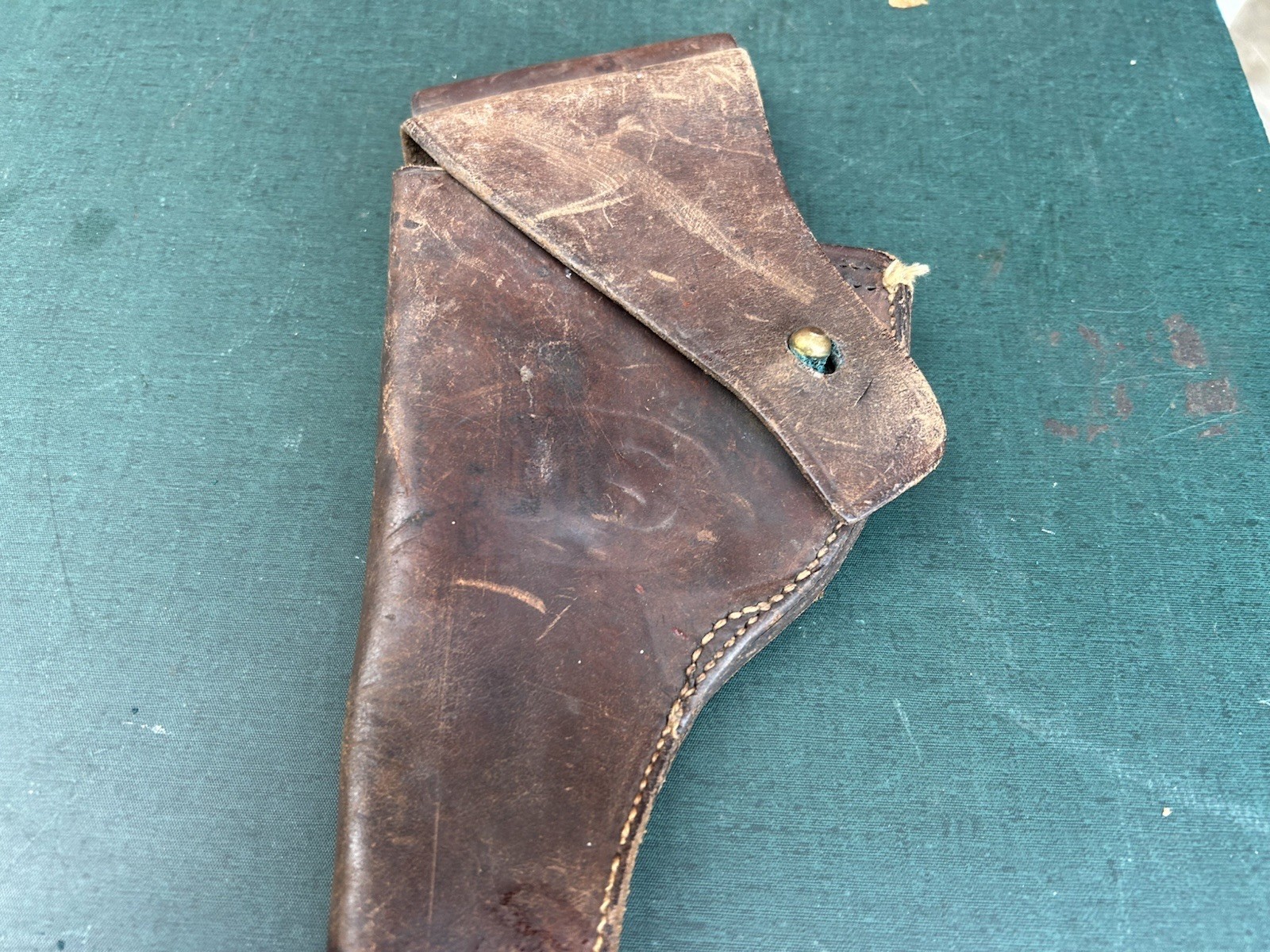 WWI US COLT / SMITH & WESSON MODEL 1917 REVOLVER HOLSTER-MARKED W O D 1918