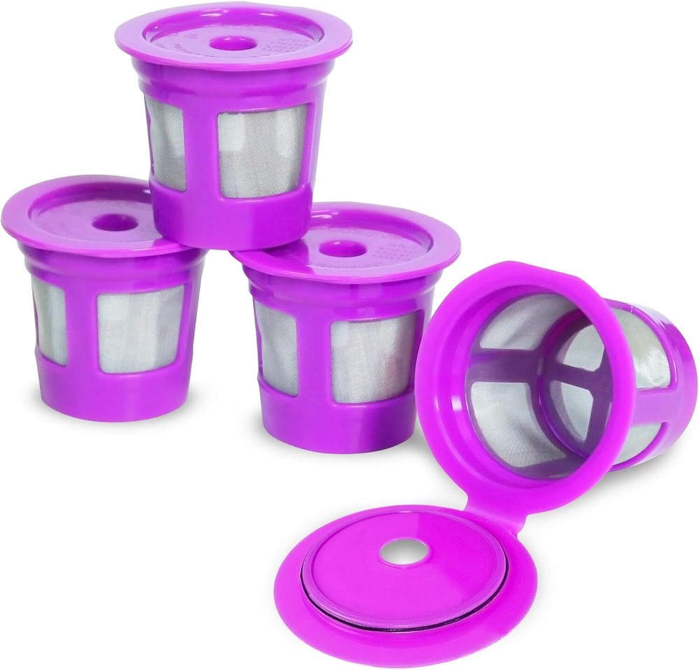 Perfect Pod Cafe Save Reusable K Cup Pod Coffee Filters-4-Pack