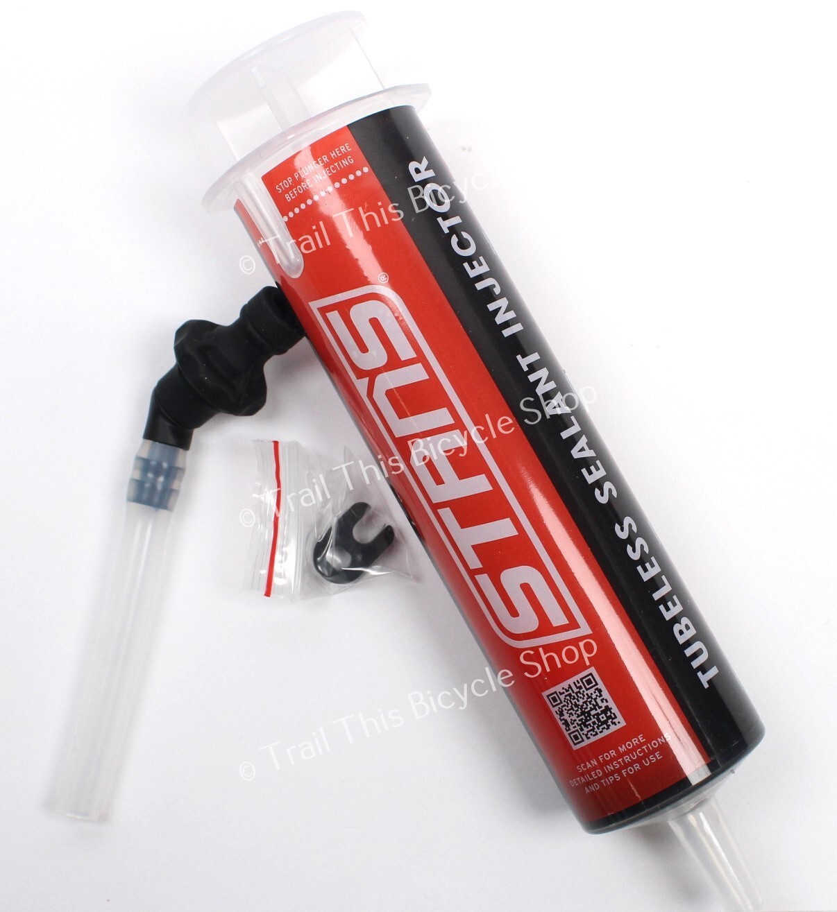 Stans No Tubes Tubeless Bike Tire Sealant Injector 5oz Syringe Presta / Schrader