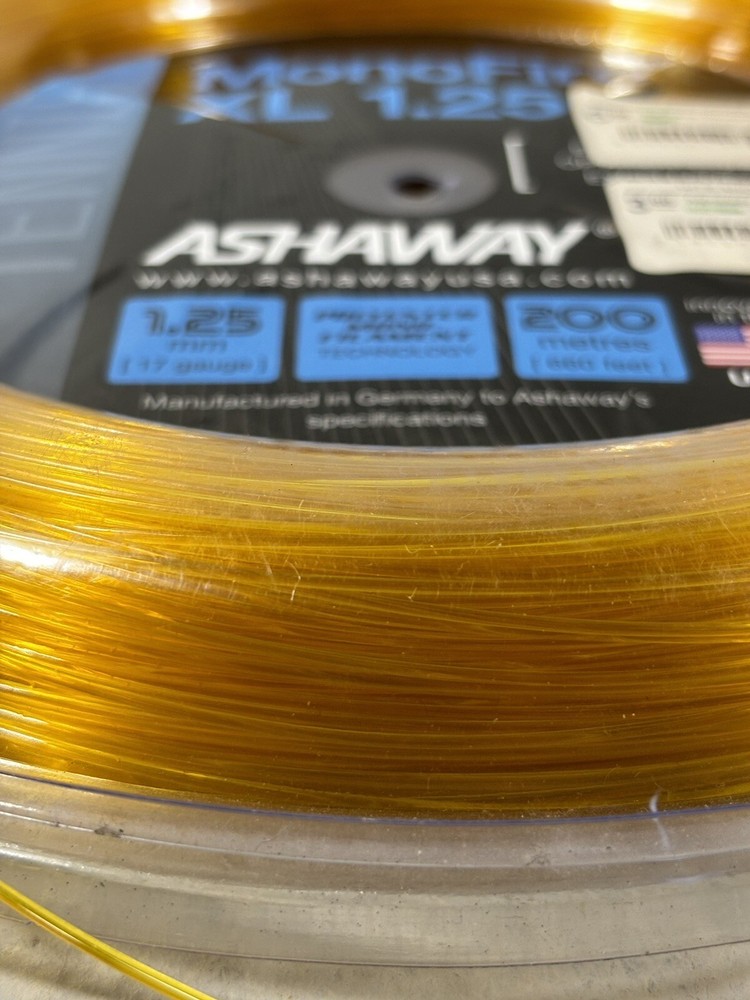 Ashaway Mono Fire 17g Poly Tennis String Set