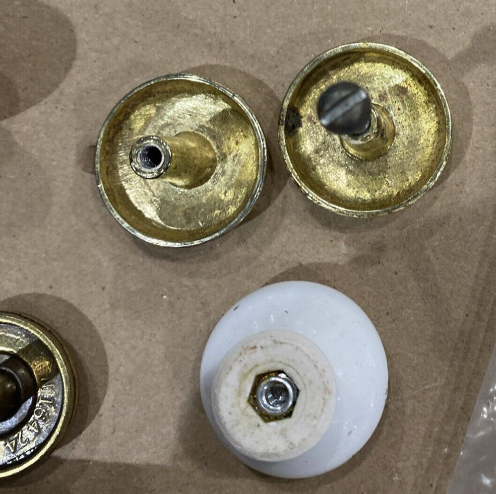 This Old House DIY NOS & Used Hooks Chains Knobs Pulls Clips Hinge Screws Clamp