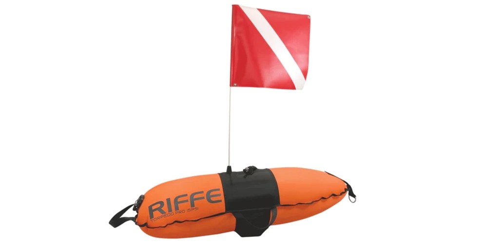 Riffe TORPEDO PRO Dive Float w/Flag-Dana