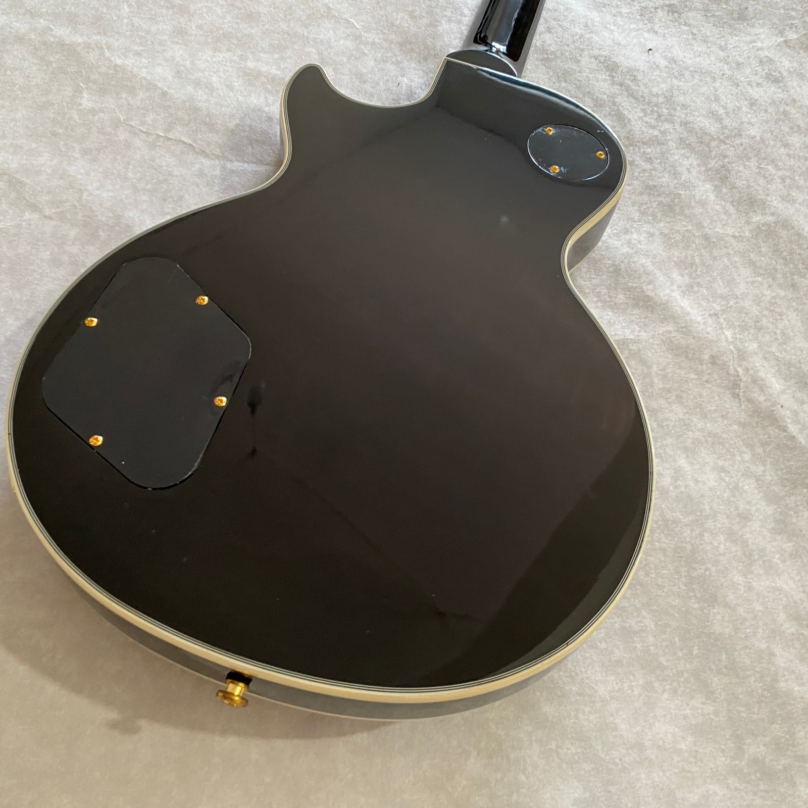 Les Paul Custom Black Beauty electric guitar solid mahogany body Real Photo