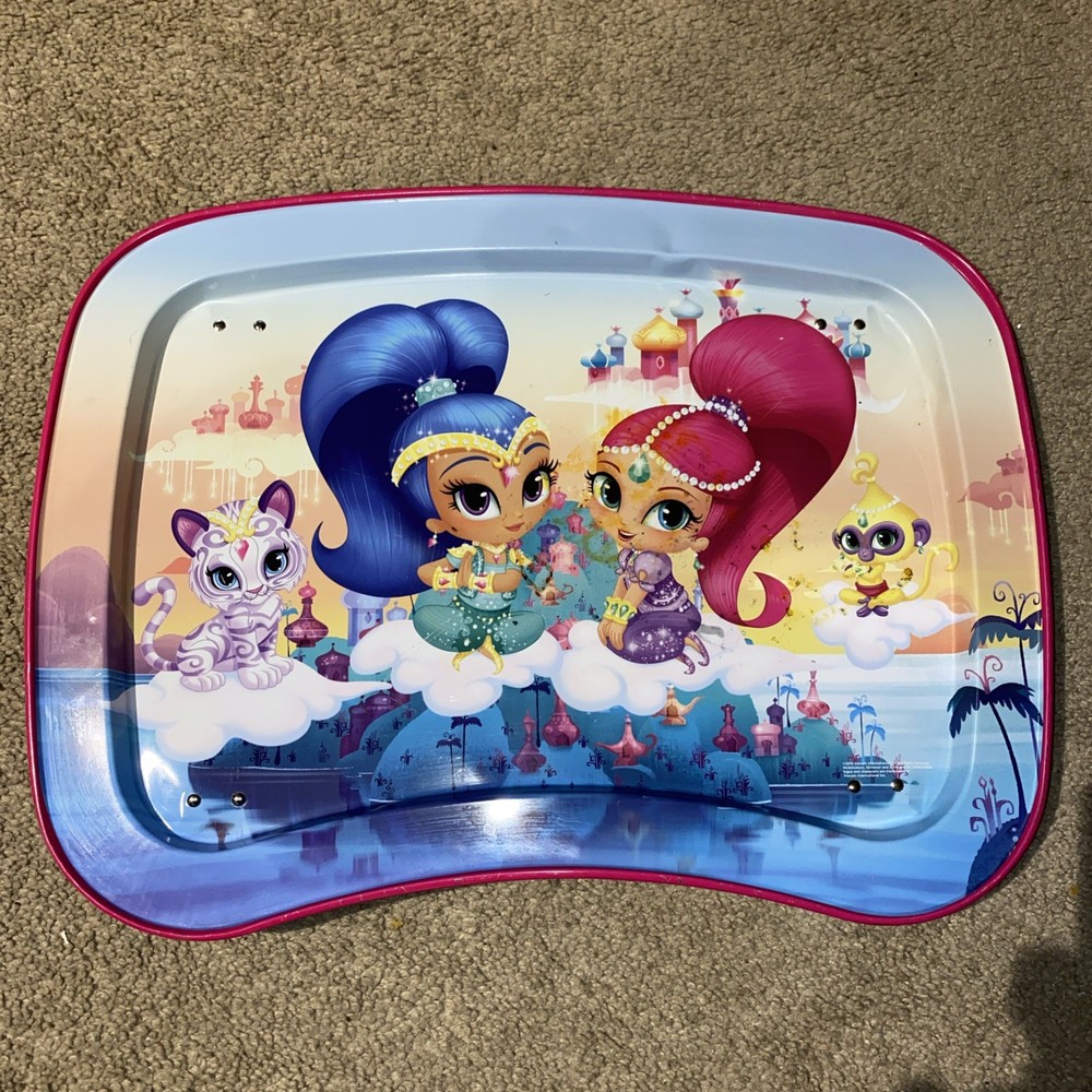 Shimmer & Shine Children's Multi-purpose Snack Activity Tray Nickelodeon