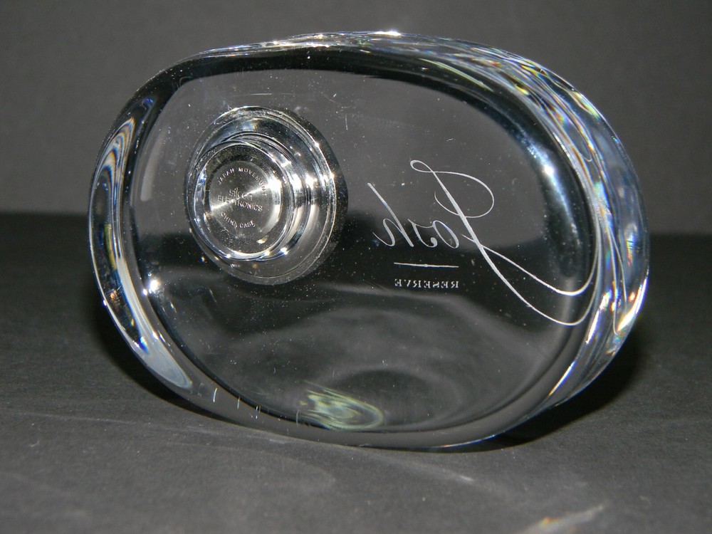 Simon Pearce "Ascutney" Mini Clock Josh Reserve