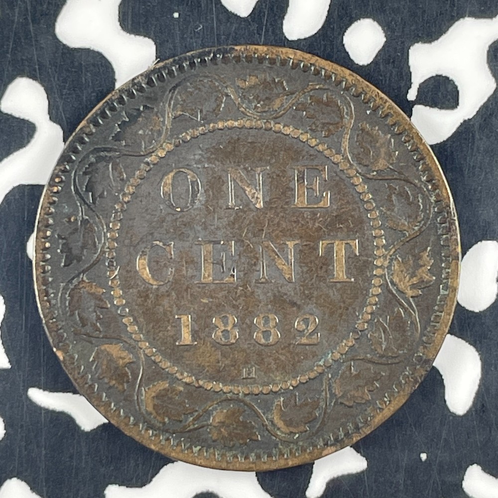 1882-H Canada Large Cent Lot#F2155