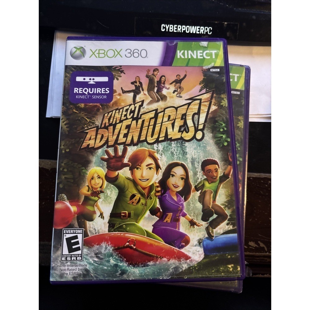 Microsoft Xbox 360 Kinect Adventures! Complete With Manual A+