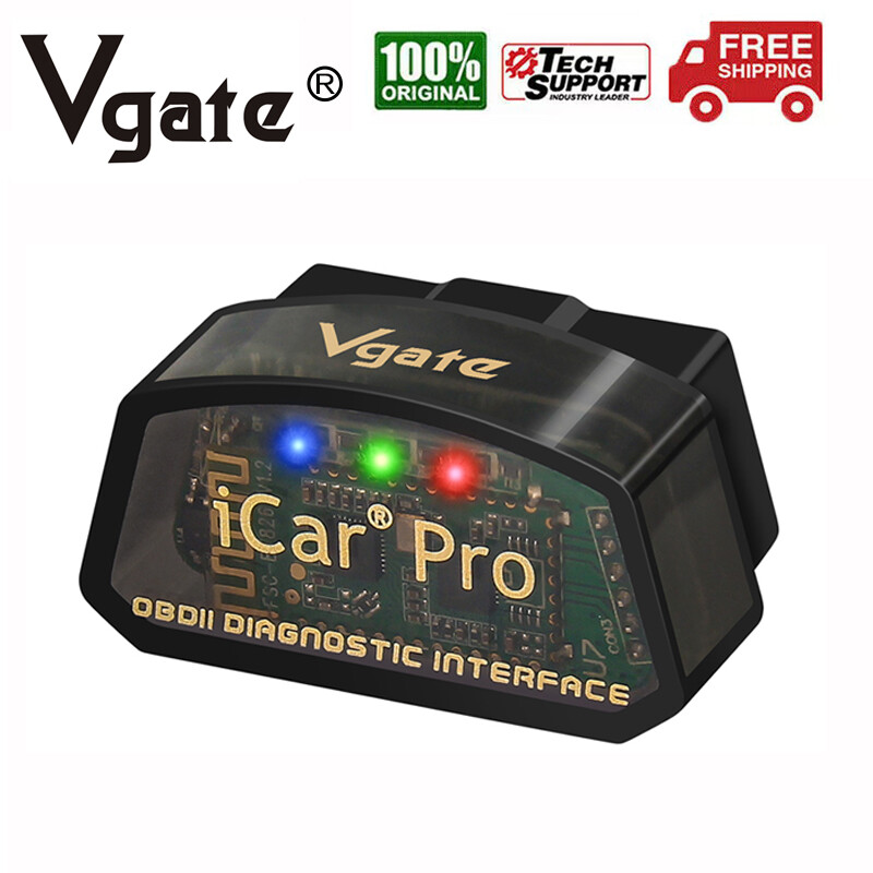Vgate iCar Pro Bluetooth /WIFI Adapter OBD2 Diagnostic Scanner Tool Code Reader