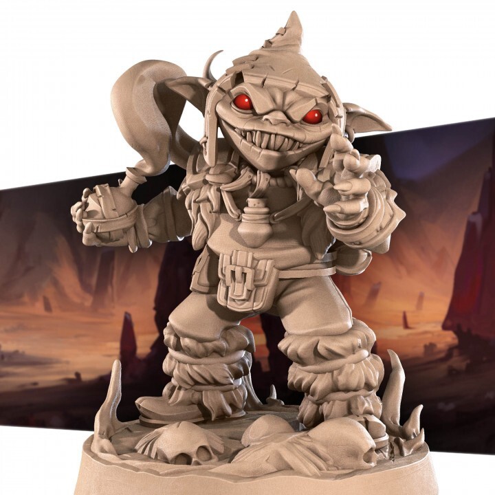 Bite the Bullet Fantasy Miniature Bundle Goblins 10 models