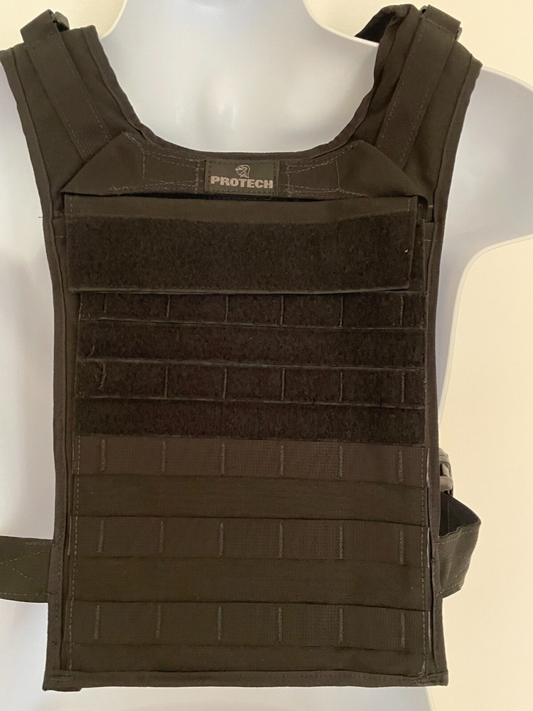 PROTECH TACTICAL Plate harness P-PLTHARN 8X10 Black Molle Adjustable Buckle