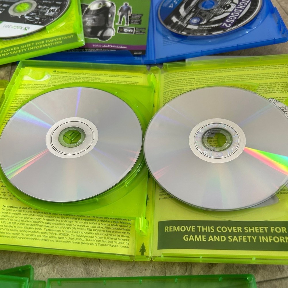 Video game bundle - 7 games Xbox/wii/ps4