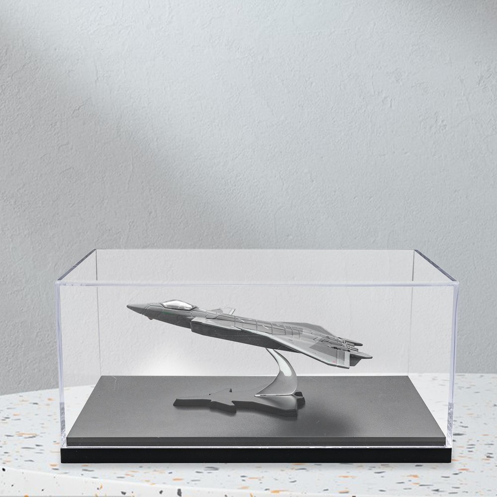 Acrylic Display Case Model Figure Display Case Storage Box with Base