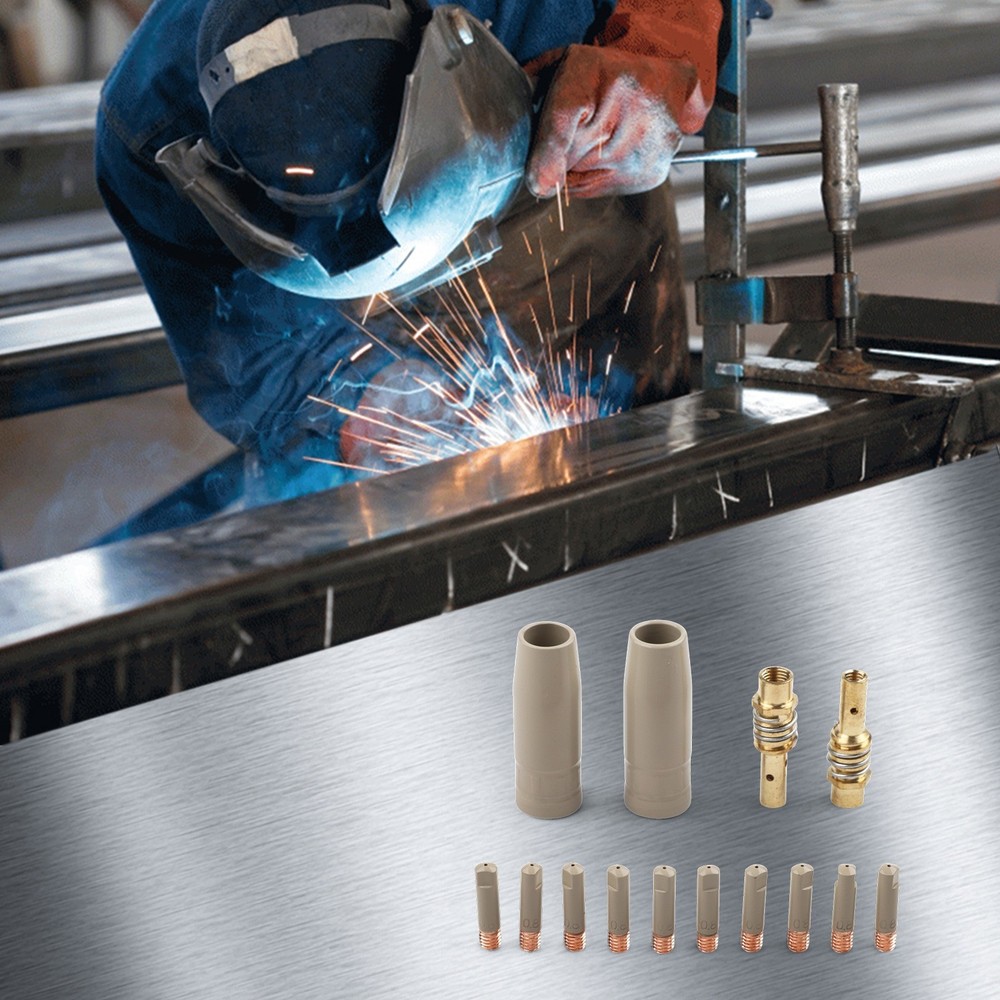Welding Slag Airless Solution 14PCS Coating Protection Nozzles for 15AK