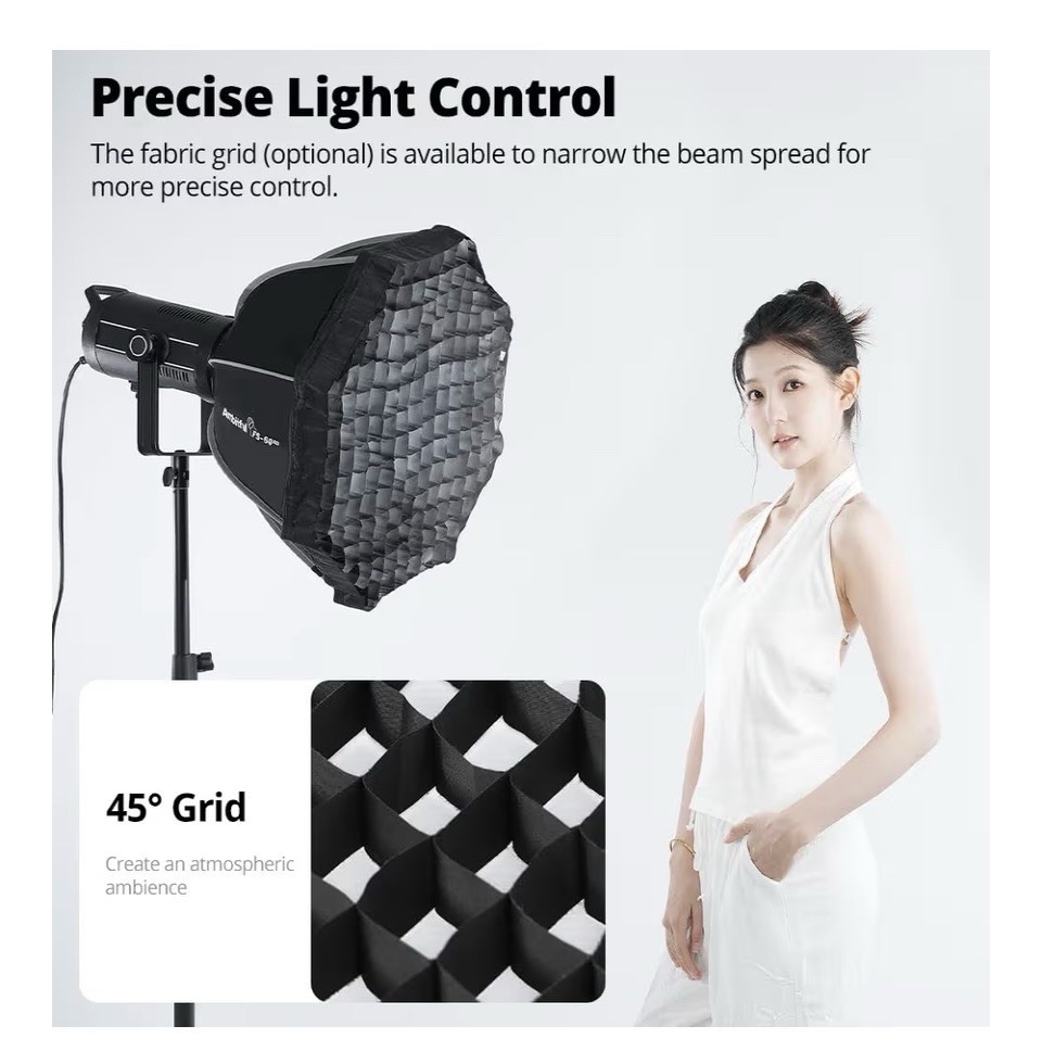 AMBITFUL FS80pro 31.4"/80cm Octagonal Softbox,Quick Release Bowens Mount Softbox