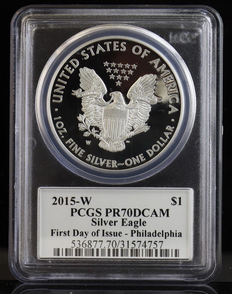 2015-W American Eagle PCGS PR70DCAM