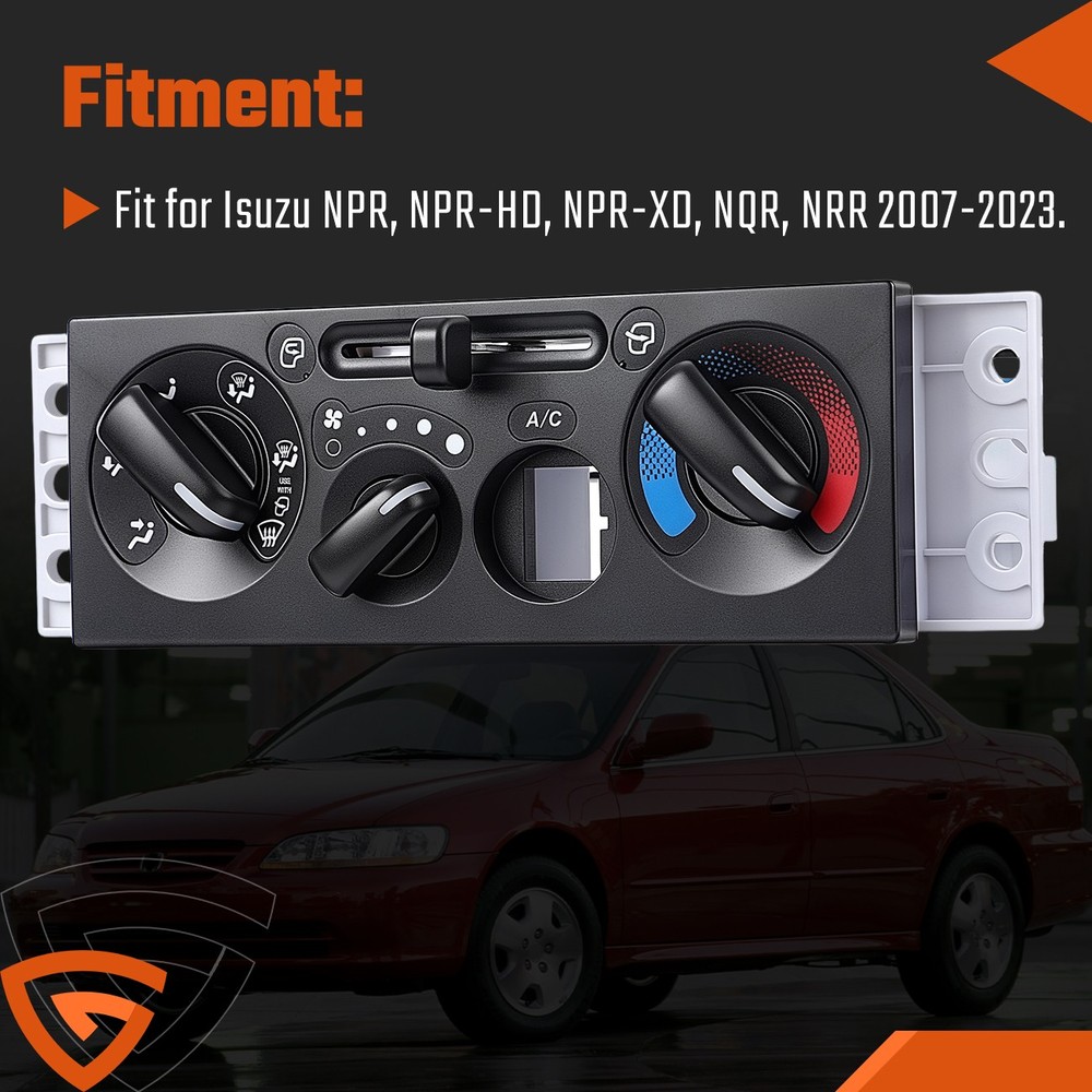 Climate Controller Panel Switch Unit Heater Climate Controller Panel Switch Unit