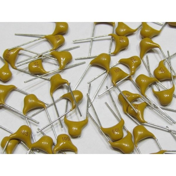 105 1\0F 50V 100pcs Multilayer Ceramic Capacitors