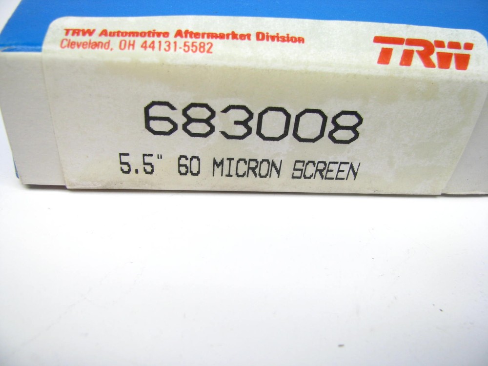 OBERG 525 Reusable Oil Filter 5.125" 60 Micron Mesh Screen Insert Filter Element