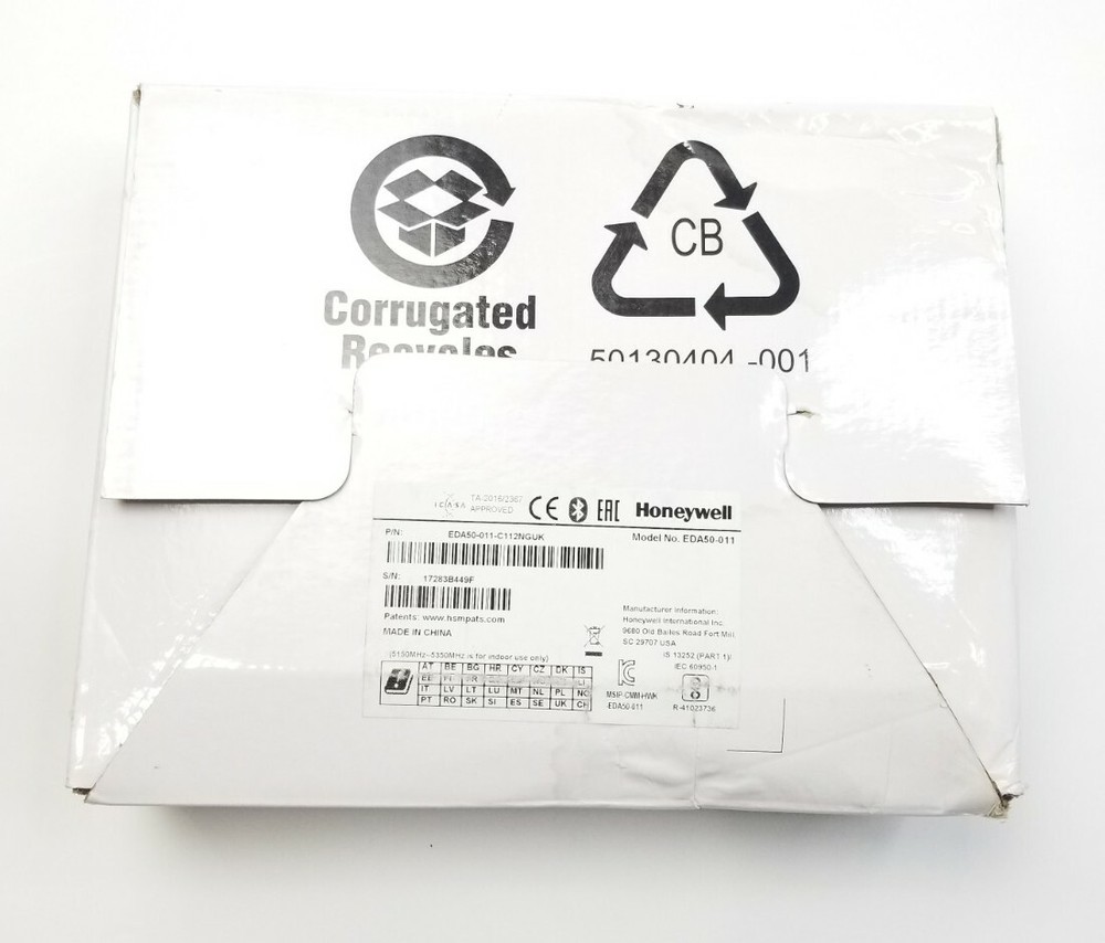 HONEYWELL EDA50-011 C112NGU Computer Mobile Barcode Scanner