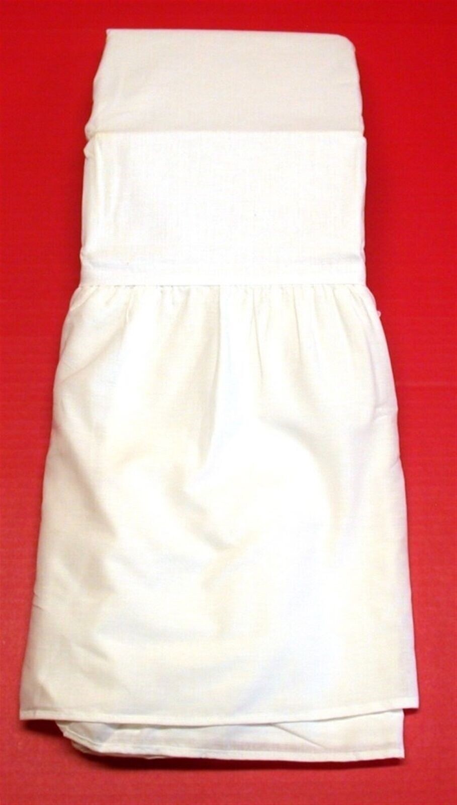 Eagle Gathered Bed Skirt ~ Twin ~ White ~ 14" Drop **NEW**